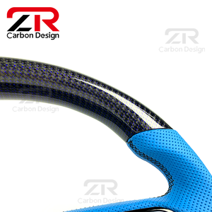 Volante Deportivo Personalizado de Fibra de Carbono para <span class=keywords><strong>Audi</strong></span> B8 S3 S4 S5 RS3 RS4 B9 A6 A7 S6, Actualización del <span class=keywords><strong>Interior</strong></span> del Coche Antiguo al Nuevo - Product Image 4