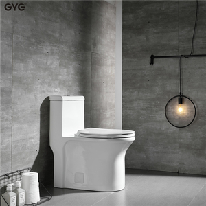 Gye <span class=keywords><strong>cupc</strong></span> sang trọng Siphon nhà vệ sinh S Trap gốm sứ trắng <span class=keywords><strong>WC</strong></span> một mảnh thiết bị vệ sinh nhà vệ sinh bát cho khách sạn phòng tắm - Product Image 2