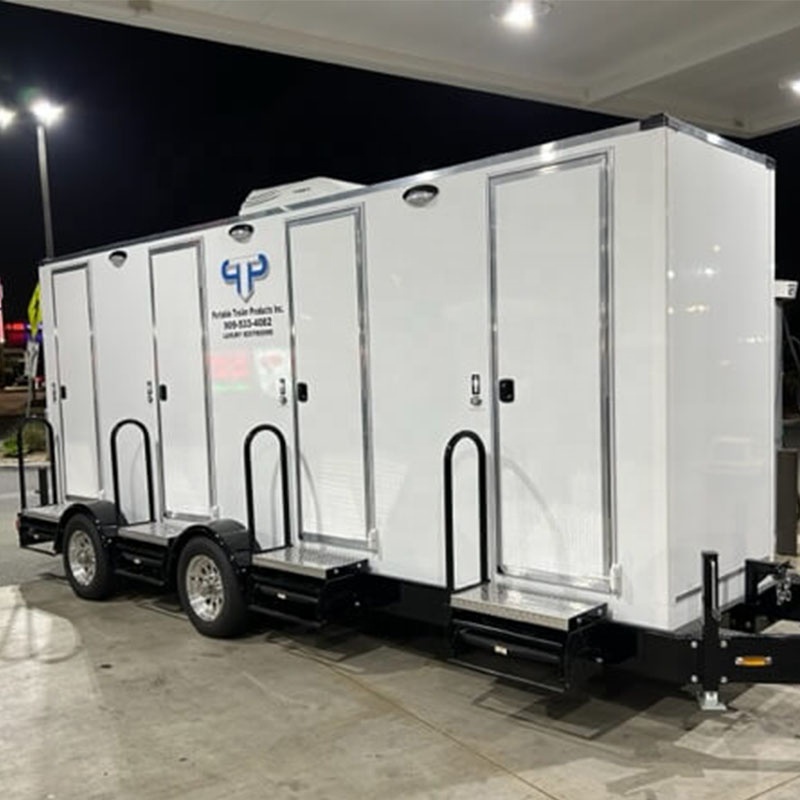 Luxury Portable Toliets with Shower Outdoor Bathroom Trailer Portable Restroom 5