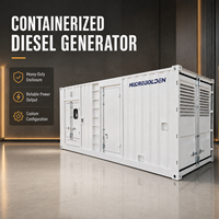 Groupe électrogène diesel conteneurisé 400 kW 500 kVA avec système de contrôle automatique et démarrage automatique (ATS) en option