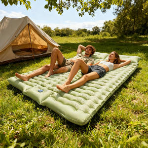 Colchón Inflable Portátil de TPU para <span class=keywords><strong>Camping</strong></span>, Resistente a la Humedad, Cama Inflable de Doble Uso, Colchoneta Inflable Súper Compuesta para <span class=keywords><strong>Camping</strong></span> - Product Image 5