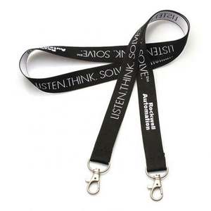 Lanière tissée en polyester personnalisée à bas prix avec logo imprimé - Product Image 2