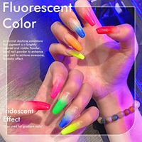 Poudre fluorescente néon 12 couleurs, pigment luminescent qui brille dans le noir pour le nail art, la résine époxy, la fabrication de bougies, les loisirs créatifs et les colorants cosmétiques