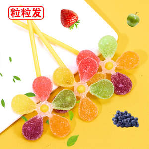 Factory Direct Hot Selling Fruit Flavored Soft Candy Halloween Assorted <strong>Sweet</strong> Sour Gummies Candy - Product Image 3