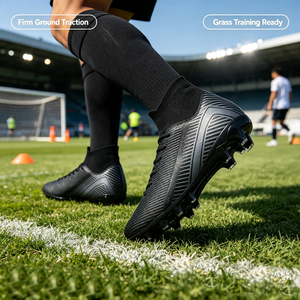Scarpe da Calcio per Uomo, Adulti e Giovani, per Allenamento Sportivo Estivo, con Tomaia e Suola in Gomma - Product Image 4