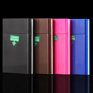 XY105CCP08 New Design Cigarette Case Household Lady 20pcs Capacity Cigarettes OEM LOGO Tobacco Smoking Accessories