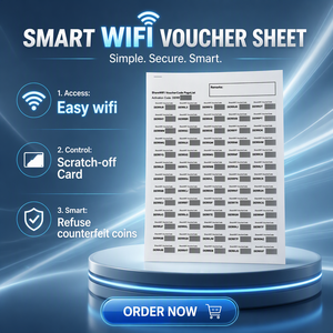 เราเตอร์เช่า WiFi แบบ <span class=keywords><strong>Voucher</strong></span> รองรับการแบ่งปัน WiFi สำหรับธุรกิจ Coin WiFi พร้อมแอปฟรีและระบบจัดการคลาวด์ CoovaChilli Guest Portal - Product Image 5