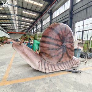 Modelo de Caracol Animatrónico de Gran Tamaño de 3 m de Largo con Sensor Infrarrojo, Escultura de Insecto en Movimiento para Parque Temático - Product Image 6