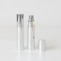 15ml 20ml bouteille de poche en aluminium de voyage en verre vaporisateur de parfum d'eau de cologne rechargeable avec bouchon coulissant