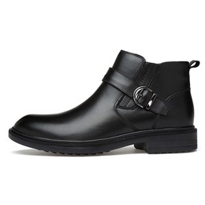 2025 <span class=keywords><strong>productos</strong></span> <span class=keywords><strong>innovadores</strong></span> estilo de motocicleta zapatos de hombre Botas de cuero genuino Zapatos de vestir formales para hombres - Product Image 2