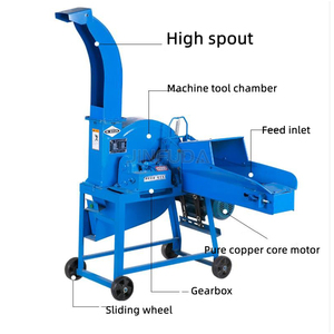 เครื่องตัดหั่นดีเซลไฟฟ้าอเนกประสงค์, เครื่องบดอาหารเครื่องสับเครื่องร่อนเครื่องสับอาหารสัตว์ - Product Image 6