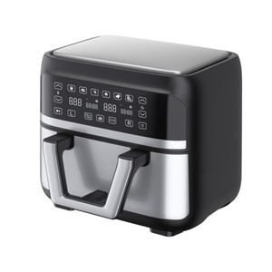 Friteuse électrique à double panier 8L avec deux zones de cuisson Friteuse électrique à <span class=keywords><strong>2</strong></span> paniers Nouveau Moderne - Product Image 1