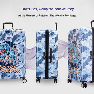 Độ tin cậy cao PC + ABS giá cả cạnh tranh Xe đẩy trường hợp du lịch sang trọng vali hành lý - Product Image 4