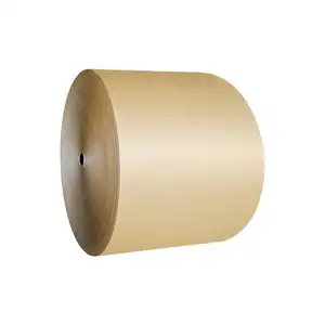 Fornitore professionale laminata base di carta pura pasta di legno rotoli di carta kraft per uso alimentare carta da imballaggio impermeabile