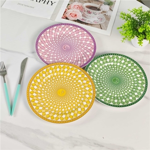 Modern Light Luxury Minimalist Bone China 2-Piece Eco-Friendly Dinner & Dessert <b>Plate</b> Dish Set with Customized Logo and Gift Box - Product Image 6