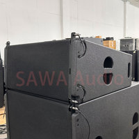 Système audio professionnel Vera36 Dual 10 pouces 3 voies passif Line Array 1800W RMS/3600W de puissance de crête étanche pour