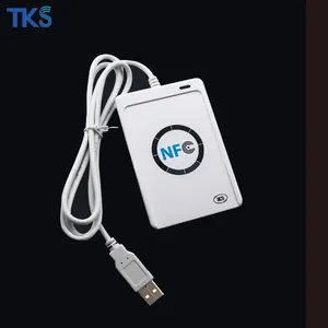 المحمولة 13.56MHZ RFID ISO14443 USB تماس بطاقة NFC قارئ ACR122U