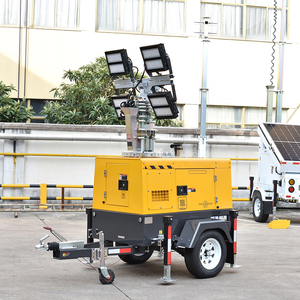 TPE-R5KH Mobile Hybrid <b>Light</b> Tower Engine Battery 4X350W LED Floodlight Low Consumption for Remote Sites TPE-R5KH TPE-R5KH Silen - Product Image 1