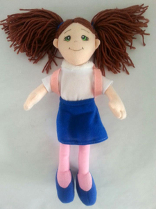 Juguetes de peluche personalizados hechos a mano para niñas, hermosa muñeca de peluche para niñas - Product Image 3