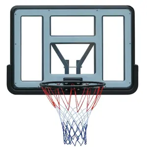 Basketball Wall Hoop Double Spring Hoop Wall Mounted Basketball Hoop Backboard For Basketball Game