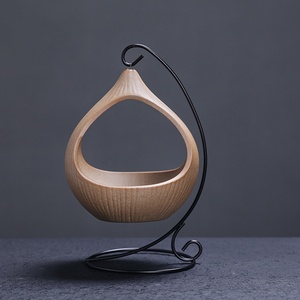 Brûleur d'encens en céramique LANJO pour Palo Santo et <span class=keywords><strong>sauge</strong></span> avec support pour Bakhoor et four suspendu artisanal pour la combustion - Product Image 6