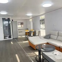 Expédié de l'usine directement peut libérer la maison de conteneur d'expansion maison pliante maison de conteneur pour l'exportation