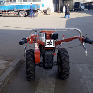 Nuovo Motocoltivatore Mini da 12/13 CV con Telaio 101/121, Trattore a Due Ruote con Sedile per l'India - Product Image 2