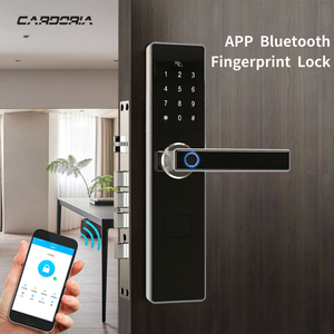 APP de huellas digitales push pull <span class=keywords><strong>inteligente</strong></span> <span class=keywords><strong>cerradura</strong></span> de puerta app electrónico <span class=keywords><strong>inteligente</strong></span> fabricante de cerraduras - Product Image 2