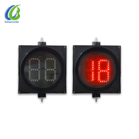 Jaminan Harga Terbaik CE 350*350mm Timer Hitung Mundur LED Tricolor Dua Digit dengan LED 5mm (64 LED Per Warna) untuk Kontrol Lalu Lintas