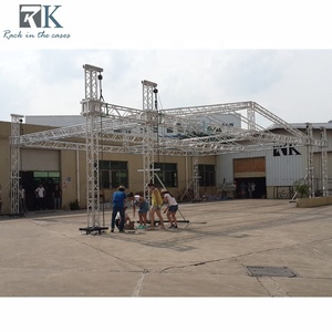 Structure Modulaire en Alliage d'Aluminium pour Expositions 10m x 12m x 6m, Rectangulaire Blanche, Connexion Rapide - Product Image 2