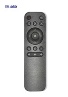 جهاز تحكم عن بعد ذكي Keyuan TY-16D مخصص للتحكم الصوتي متعدد الوسائط لأجهزة Android TV Box ومشغل الوسائط، 16 زر، يعمل ببطارية AAA