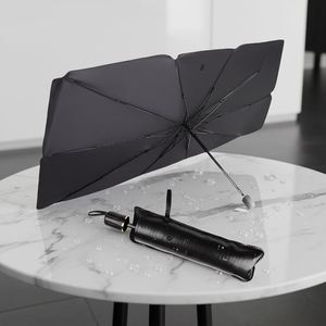 Parasol de voiture pliable anti-UV portable pour l'été avec revêtement argenté – Protection solaire extérieure pour voiture – Offre spéciale - Product Image 1