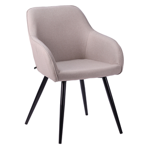 Chaise de salle à manger moderne de luxe nordique scandinave capitonnée en tissu <span class=keywords><strong>velours</strong></span> bleu brun noir - Product Image 2