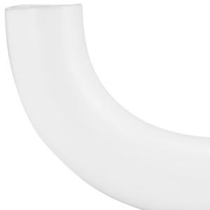 Vaso in ceramica a forma di U per soggiorno, ufficio, decorazione per la casa, vaso per fiori astratti, espositore da tavolo moderno - Product Image 5