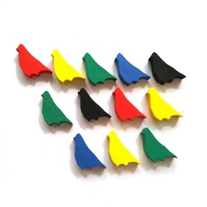 Pedine Personalizzate in Legno per Giochi da Tavolo - Segnalini Giocatore Incisi a Forma di Barca, Uccello, Auto per <span class=keywords><strong>Accessori</strong></span> di Giochi da Tavolo e Giochi di Società - Product Image 2