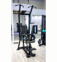 Nouvelle Machine de Musculation Commerciale Pliable et Réglable pour Tractions et Pompes Assisterées en Acier, Modèle 2026, Robuste et Idéale pour Centres de Fitness