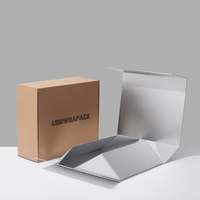 Caja de Regalo Magnética Plegable Personalizada LionwrapacK con Caja de Cartón Corrugado, Juego de Empaque de Lujo para Ropa, Trajes y Vestidos