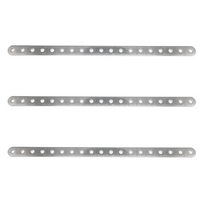 Plaques de réparation en acier inoxydable haute résistance Factoruy Barres droites Barres plates fixes Barres plates perforées fixesOEM - Product Image 5