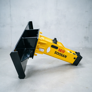Martillo Hidráulico Silencioso SOOSAN SB30 Tipo Caja para Excavadoras de 2-4.5 Toneladas, Minicargadoras, Demolición y Construcción - Product Image 1