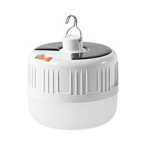 Étanche IP65 nominale de la batterie extérieure charge Camping lumière marché de nuit 50W <span class=keywords><strong>LED</strong></span> lumière de secours <span class=keywords><strong>ampoule</strong></span> solaire rechargeable - Product Image 1