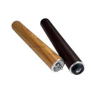 Hochwertiger Jaguar <span class=keywords><strong>Meiz</strong></span> Willie Quick-Stroke 13mm Ahorn-Billardqueue mit Verlängerung aus Aluminium, Holzmaserung-Griff und Edelstahl-Verlängerung, 19oz - Product Image 1