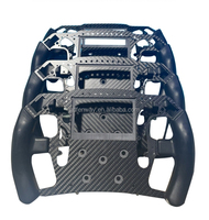 Volant F1 en Fibre de Carbone Personnalisé pour Simulateur de Course, Usinage CNC sur Mesure, Fabricant OEM