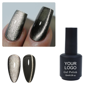 Vernis à <span class=keywords><strong>ongles</strong></span> <span class=keywords><strong>UV</strong></span> de haute qualité 15 ml, design œil de chat, <span class=keywords><strong>marque</strong></span> privée, meilleur rapport qualité-prix, vente d'usine, logo ODM, source de <span class=keywords><strong>lampe</strong></span> LED, flacon gratuit - Product Image 1