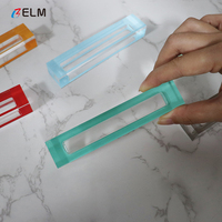 Étui à Mézouzah en Acrylique de Qualité Supérieure, Support de Parchemin en Lucite pour Mézouzahs Modernes