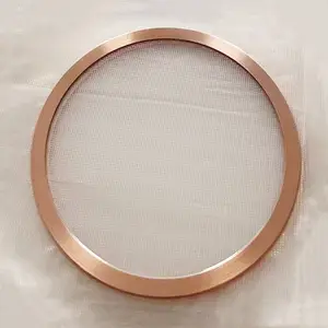 ISO CF35 CF63 Flat Oxygen Free Copper Seal Gasket For UHV Chamber