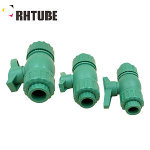 आरएचट्यूब हॉट बिक्री प्लास्टिक वाल्व पीपी बॉल वाल्व ओपन त्वरित पानी नियंत्रण पीपी वाल्व - Product Image 4