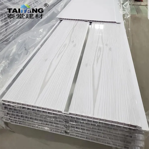 Guyana Nicaragua 9Mm Decorative Design False Tongue And Groove Panel Techo De Pvc Cielo Raso Ceiling Panel