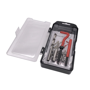 Caja de almacenamiento de plástico personalizada M10x1.5, juego de herramientas de reparación de automóviles, inserto de rosca de alambre, herramienta de reparación de rosca interna - Product Image 1