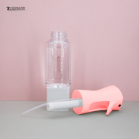 Vaporisateur en plastique de luxe de déclencheur d'eau de cheveux de désodorisant de brume de pp pour des solutions de pièce de nettoyage