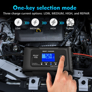 <span class=keywords><strong>Cargador</strong></span> <span class=keywords><strong>de</strong></span> Baterías HTRC P25 <span class=keywords><strong>de</strong></span> 25 Amperios 12V/24V para Baterías LiFePO4, Plomo-Ácido, AGM/<span class=keywords><strong>Gel</strong></span>/SLA, Carga Rápida, Certificado CE/FCC/ROHS - Product Image 2